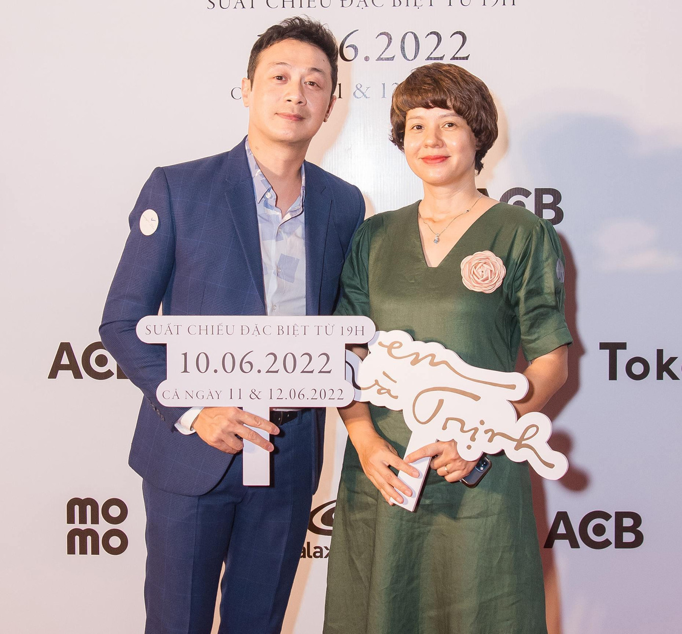 Bộ đôi MC lừng danh Anh Tuấn và Diễm Quỳnh một thời.