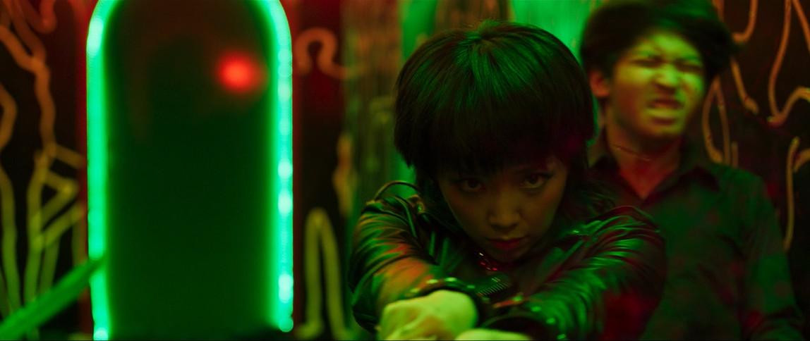 Tóc Tiên trong vai Thanh Sói. Tóc Tiên trong vai Thanh Sói.