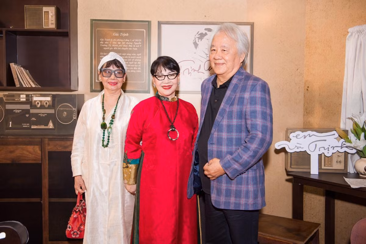 Gia đình của nhạc sĩ Trịnh Công Sơn.