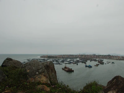 Một góc cảng nước sâu Nghi Sơn