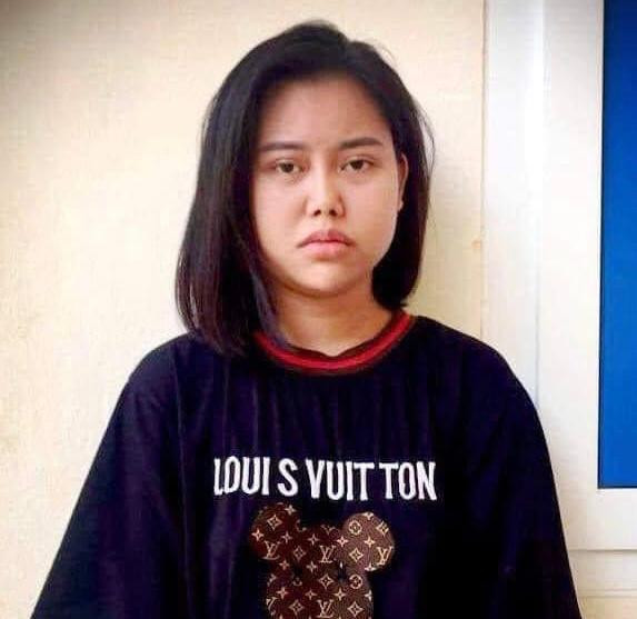 Cao Thị Huyền Trang. Ảnh: Công an Thanh Hoá cung cấp