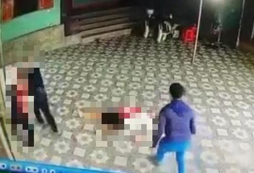 Hiện trường vụ việc. Ảnh cắt từ camera Hiện trường vụ việc. Ảnh cắt từ camera