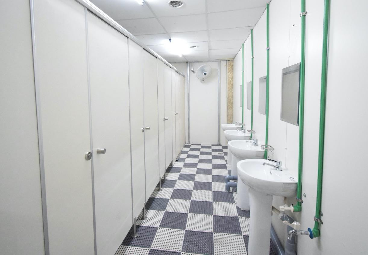 Nhà vệ sinh luôn sạch sẽ