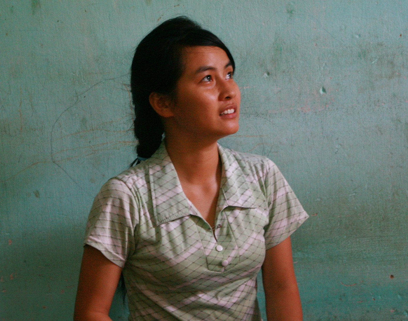 Ước mơ trở thành Bác sĩ của cô học trò nghèo luôn cháy bỏng. . Ảnh: Ảnh : Minh Đức Ước mơ trở thành Bác sĩ của cô học trò nghèo luôn cháy bỏng.