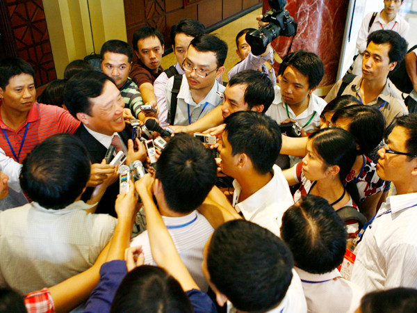 Báo chí không phải bao giờ cũng sôi nổi. Ảnh: H.Vĩnh