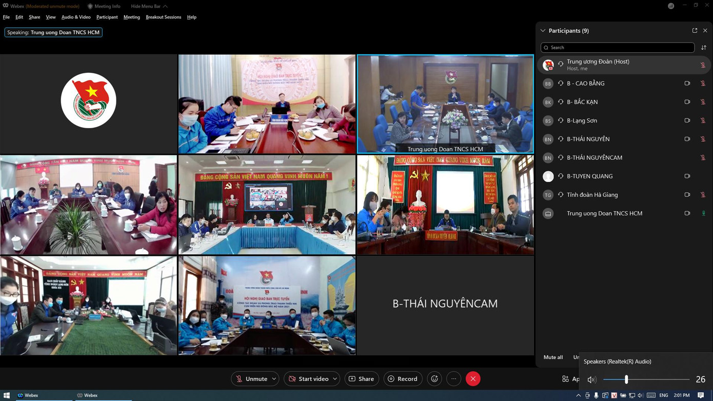 Hội nghị diễn ra dưới hình thức trực tuyến Hội nghị diễn ra dưới hình thức trực tuyến