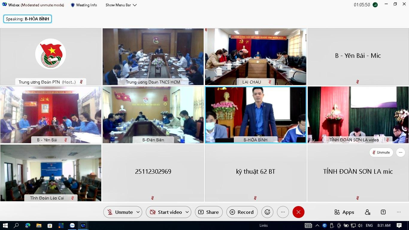 Hội nghị giao ban Cụm Miền núi Tây Bắc bộ tổ chức theo hình thức trực tuyến Hội nghị giao ban Cụm Miền núi Tây Bắc bộ tổ chức theo hình thức trực tuyến