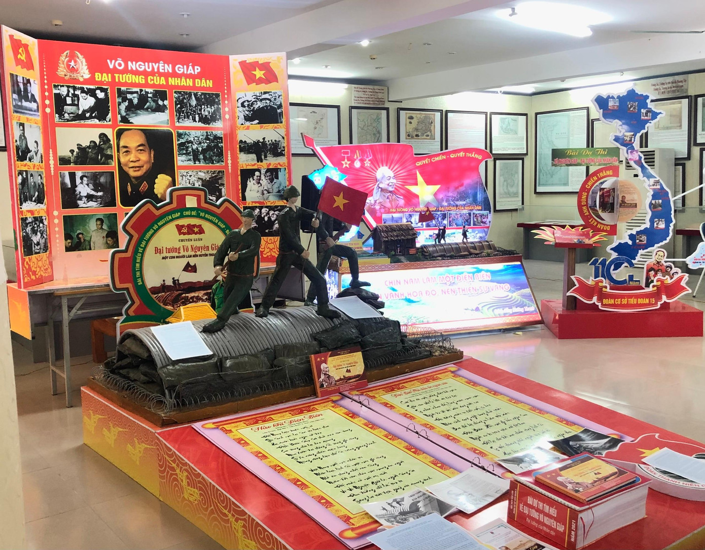 Nhiều bài thi được trình bày rất công phu, ấn tượng