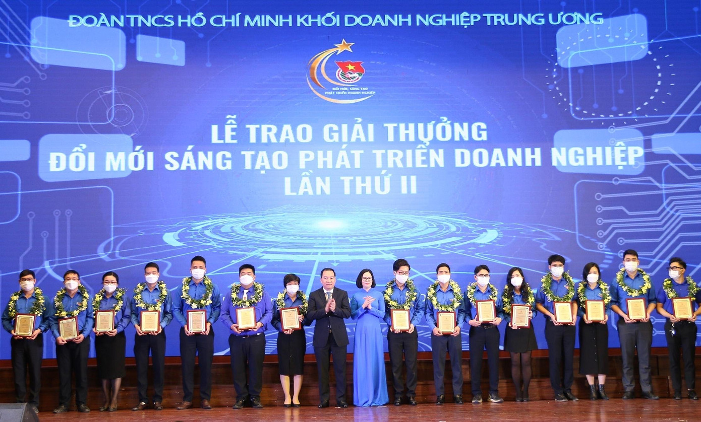 Đoàn Khối doanh nghiệp T.Ư tuyên dương 30 công trình, đề tài sáng tạo tiêu biểu giai đoạn 2020 – 2021