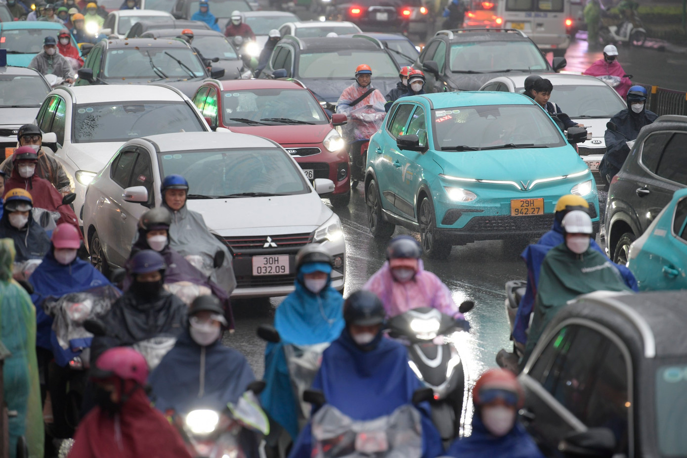 Miền Bắc tiếp tục mưa phùn, mưa nhỏ trong sáng 13/3.