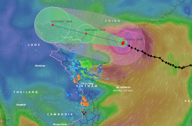 Trong đêm nay, bão số 1 sẽ đi vào vịnh Bắc Bộ. Trong đêm nay, bão số 1 sẽ đi vào vịnh Bắc Bộ.