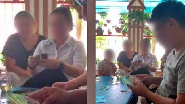 Hình ảnh lan truyền trên mạng xã hội. Hình ảnh lan truyền trên mạng xã hội.