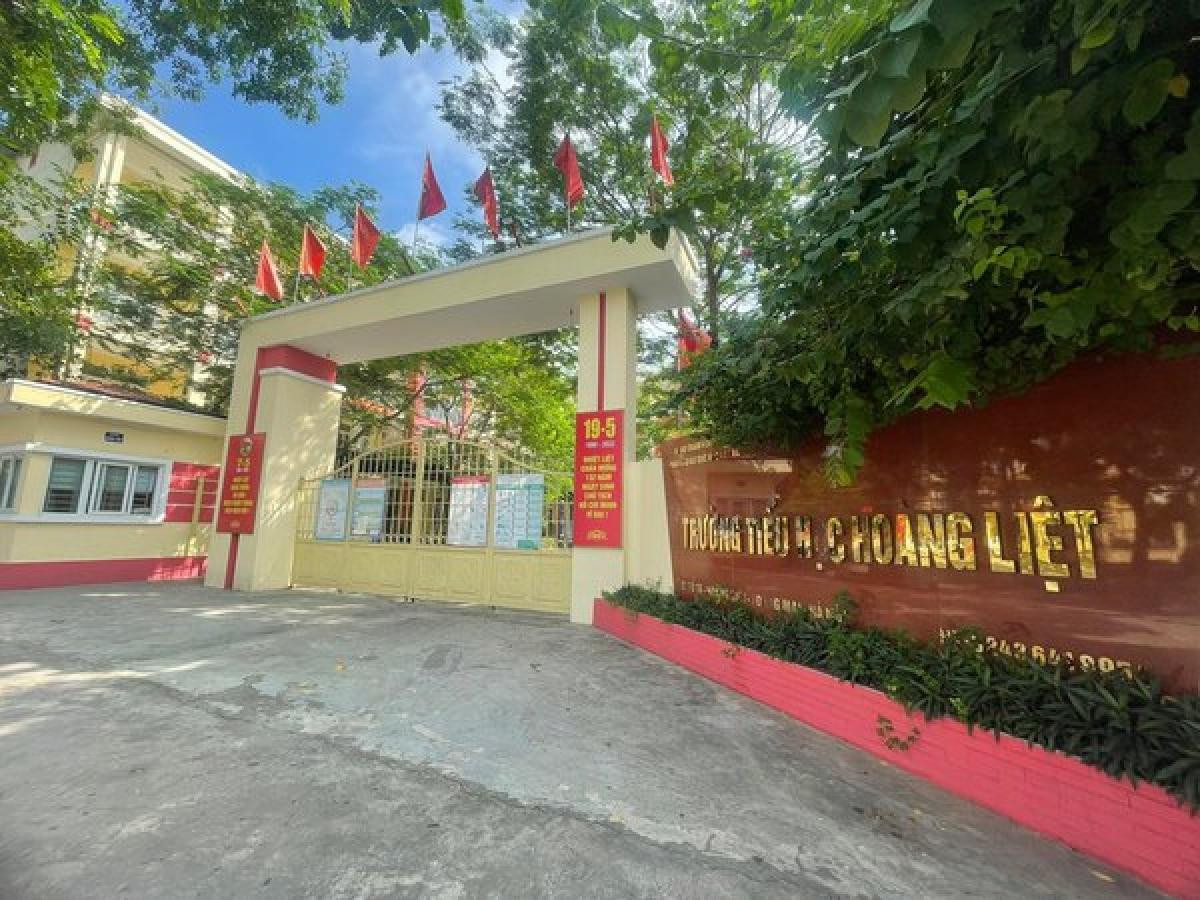 Trường tiểu học Hoàng Liệt, quận Hoàng Mai (Hà Nội).