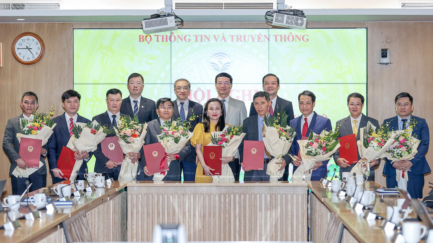 Bộ Thông tin và Truyền thông bổ nhiệm nhiều lãnh đạo các đơn vị trực thuộc.