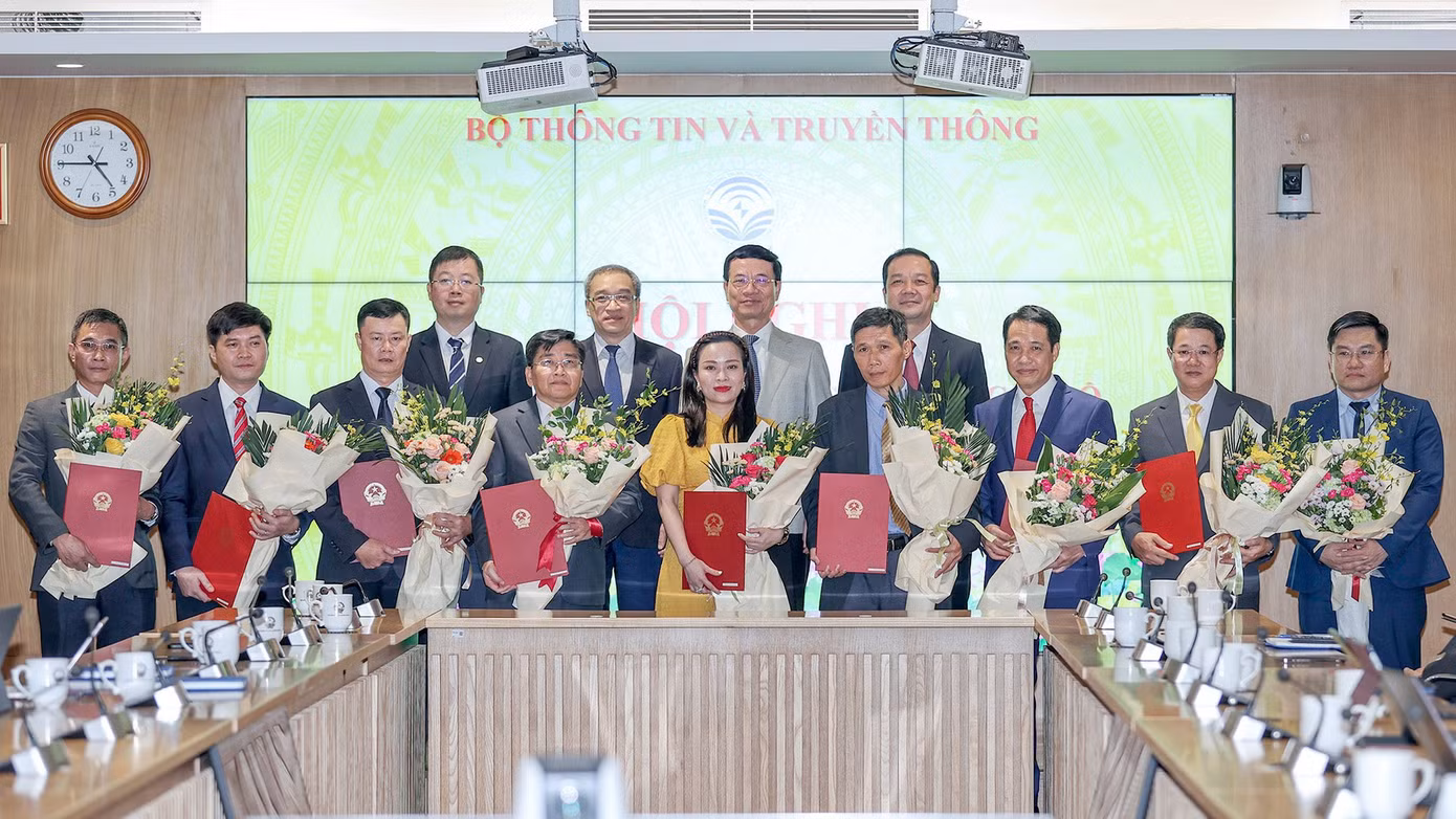 Bộ Thông tin và Truyền thông bổ nhiệm nhiều lãnh đạo các đơn vị trực thuộc.