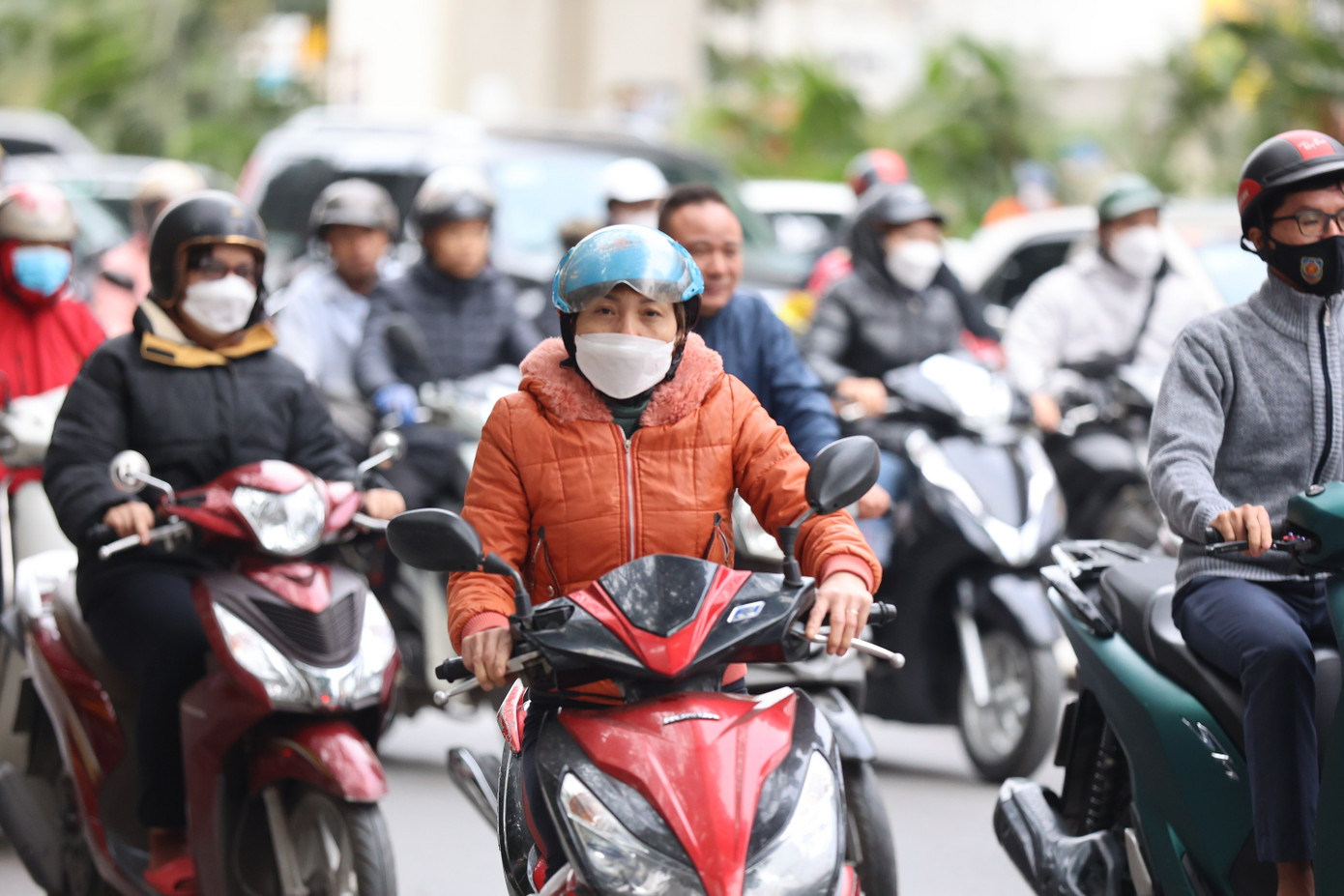 Miền Bắc tiếp tục rét khô, độ ẩm không khí thấp trong hôm nay.