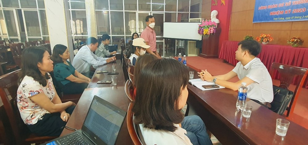 Trường THPT Đội Cấn đã triệu tập cuộc gặp giữa phụ huynh, giáo viên, học sinh để làm việc.