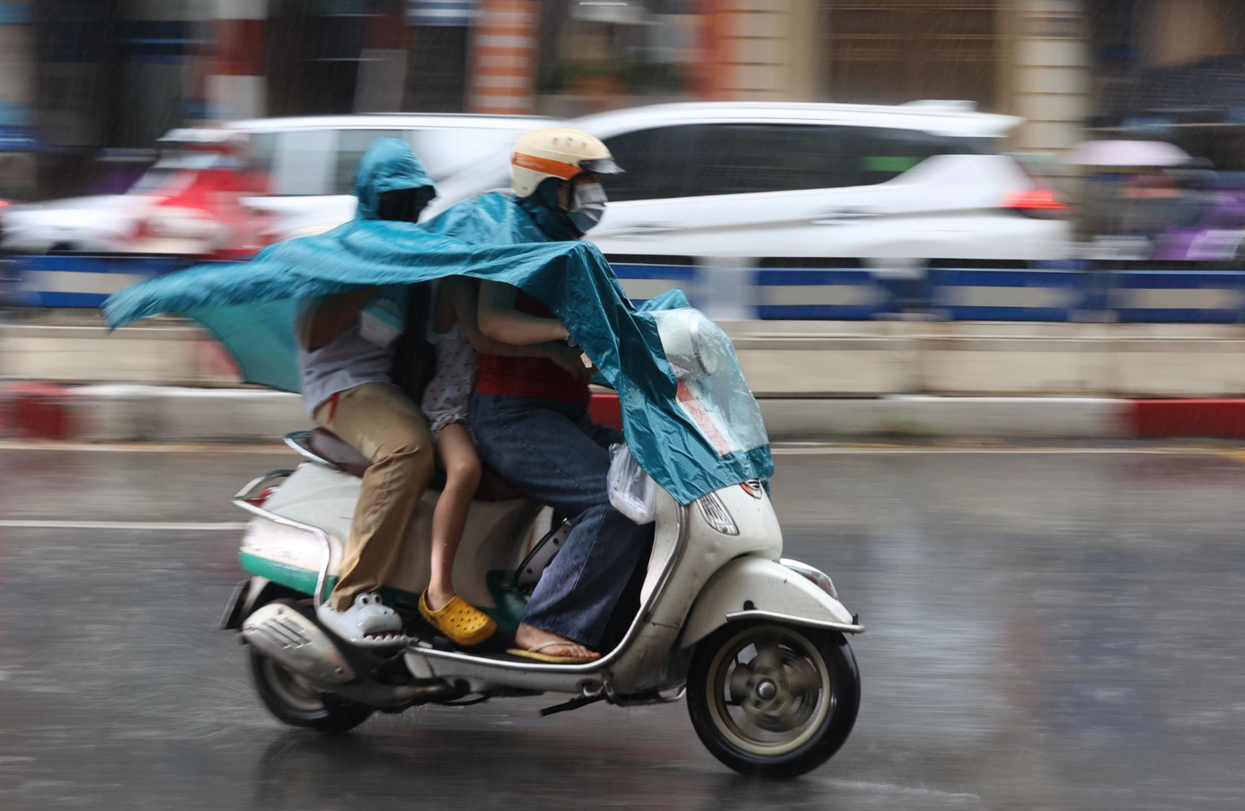 Miền Bắc đón mưa dông trong nhiều ngày tới.