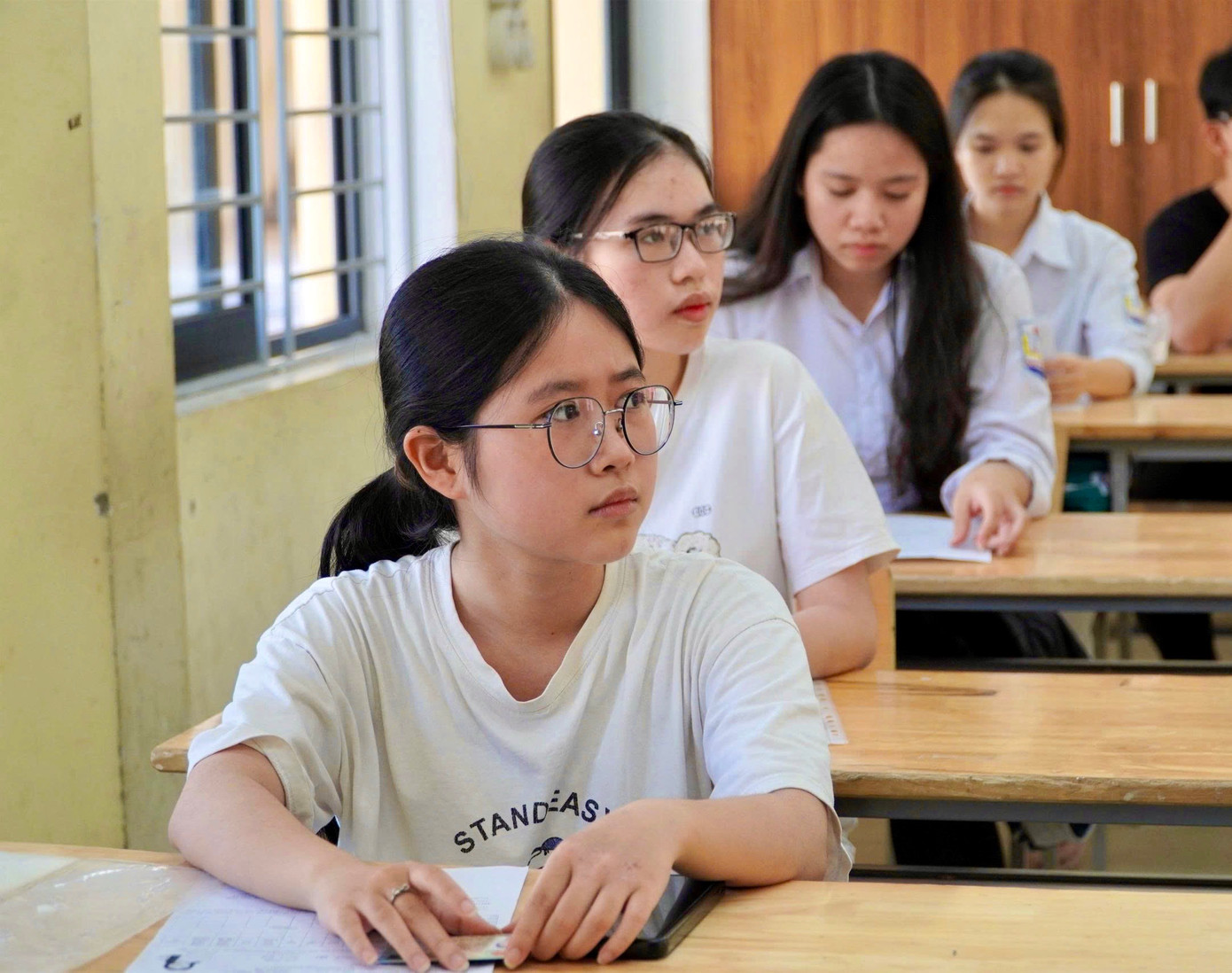 Thí sinh dự Kỳ thi Tốt nghiệp THPT 2025. (ảnh: Hoài Nam) Thí sinh dự Kỳ thi Tốt nghiệp THPT 2025. (ảnh: Hoài Nam)