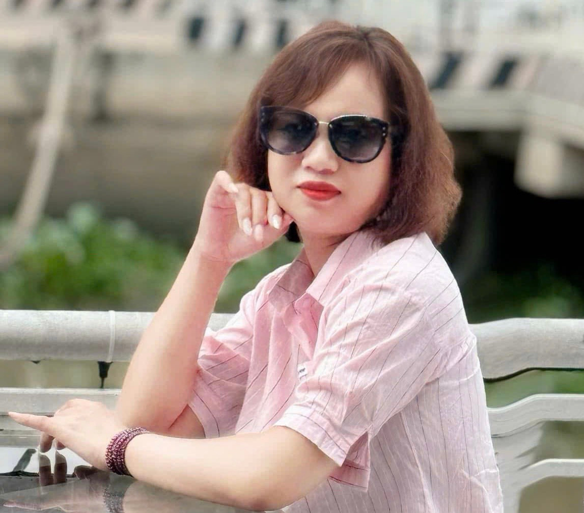 Cô Phạm Thị Hương Thảo, Tổ trưởng tổ Xã hội trường THCS Lê Lợi, Quận Hoàn Kiếm (Hà Nội).