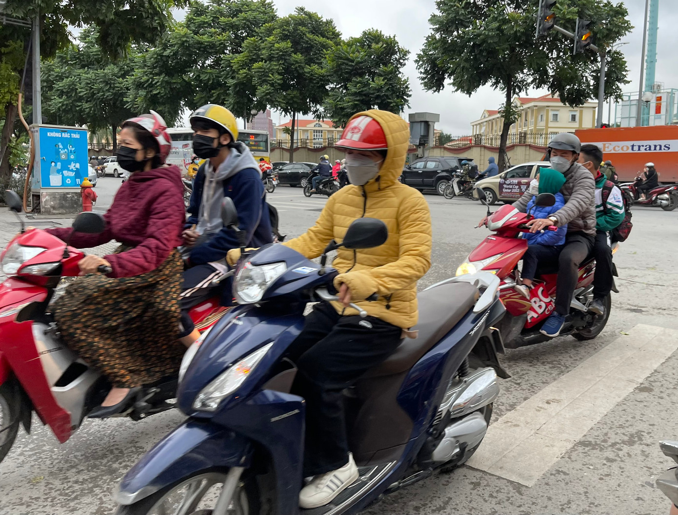 Miền Bắc giảm nhiệt trong hôm nay (21/10).