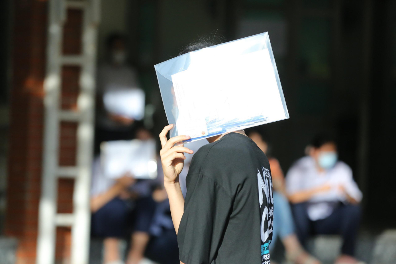 7 thí sinh bị lập biên bản bài thi bất thường tại một điểm thi. (ảnh: Trọng Tài)