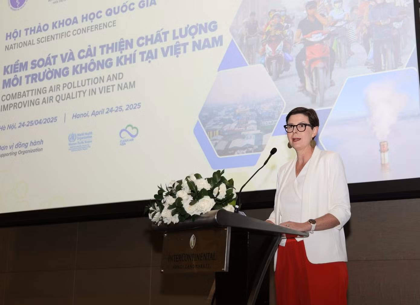 Tiến sỹ Angela Pratt – Trưởng Đại diện WHO tại Việt Nam.