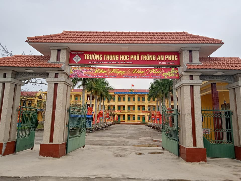 Trường THPT An Phúc, huyện Hải Hậu (Nam Định).