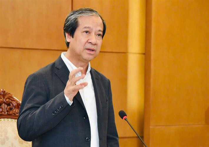 Bộ trưởng Bộ GD&amp;ĐT Nguyễn Kim Sơn.