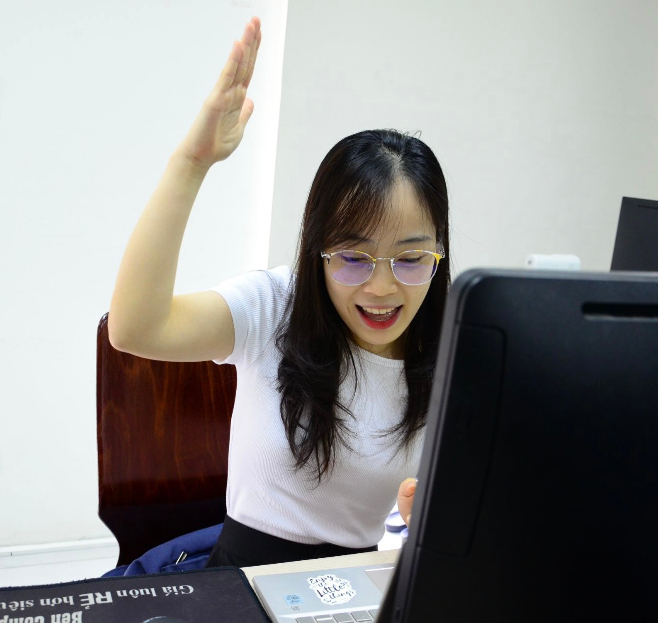 Giáo viên Hà Nội dạy tiếng Anh trực tuyến miễn phí cho học sinh vùng cao tỉnh Hà Giang.