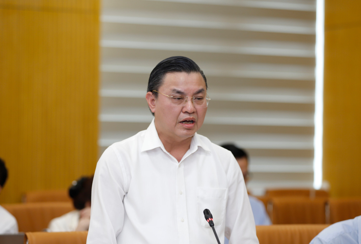 Ông Hoàng Văn Thức, Cục trưởng Cục Môi trường.