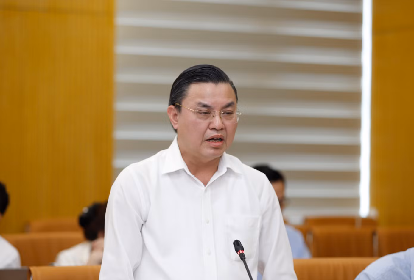Ông Hoàng Văn Thức, Cục trưởng Cục Môi trường.
