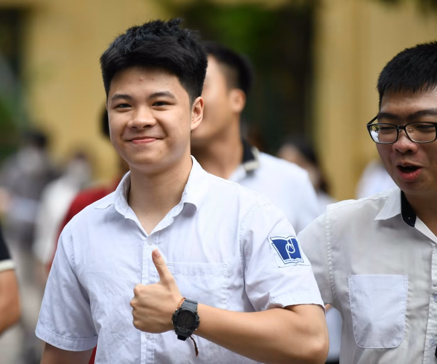 Năm nay, số lượng thí sinh đạt điểm 10 bài thi môn Tiếng Anh là 565 thí sinh (ảnh: Như Ý)