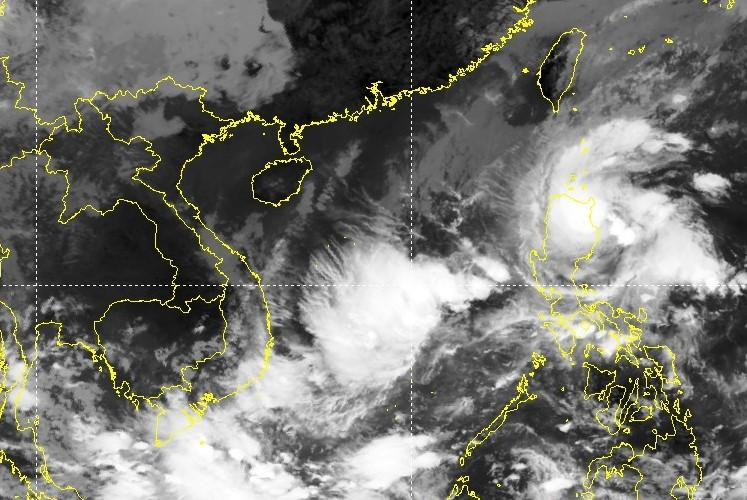 Vùng áp thấp có khả năng mạnh lên thành áp thấp nhiệt đới.