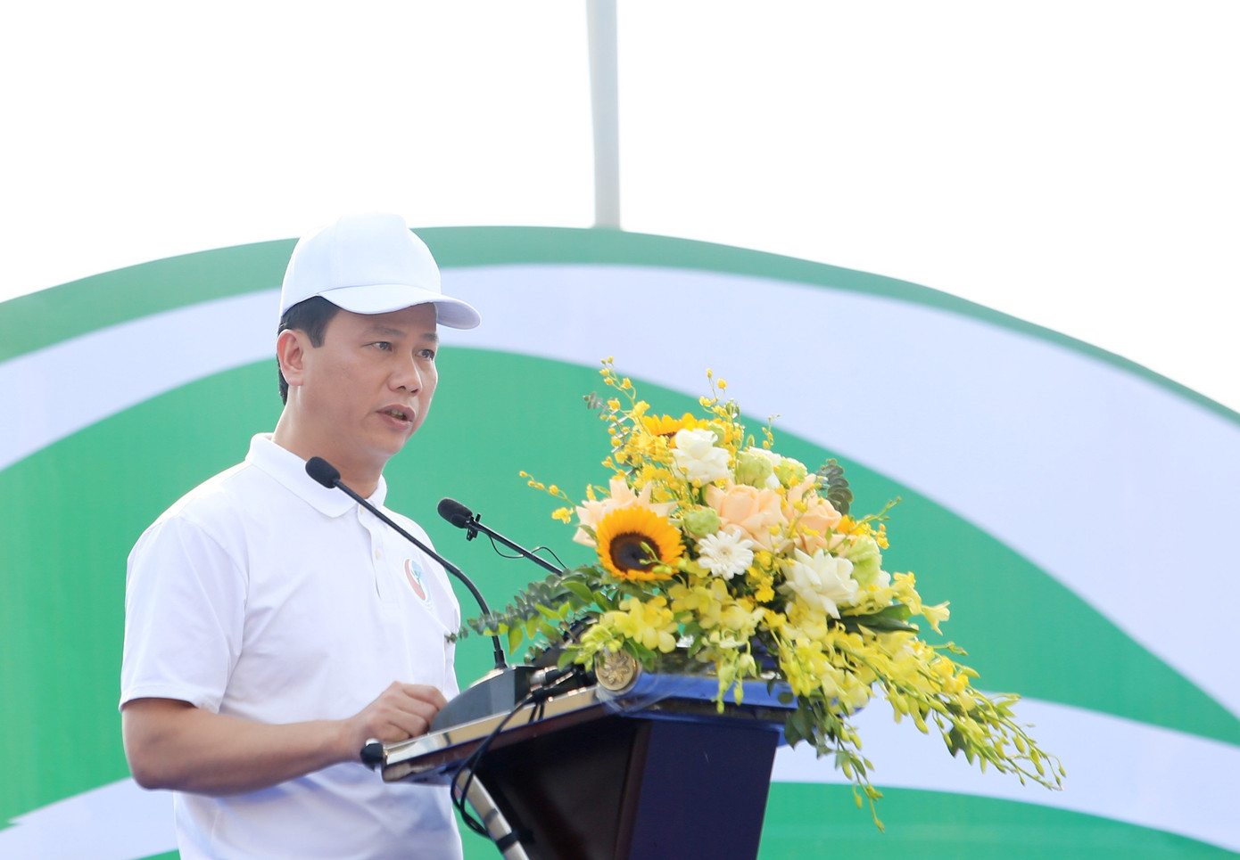 Bộ trưởng Bộ Tài nguyên và Môi trường Đặng Quốc Khánh phát biểu tại Lễ phát động Tuần lễ Biển và Hải đảo Việt Nam, Tháng hành động vì Môi trường hưởng ứng Ngày Đại dương thế giới, Ngày Môi trường thế giới năm 2023.