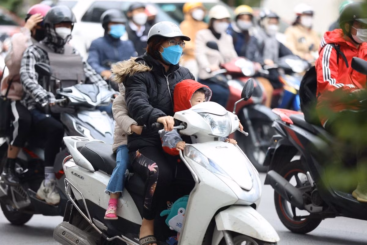 Từ đêm nay, miền Bắc giảm 2-4 độ, trời rét đậm, rét hại.