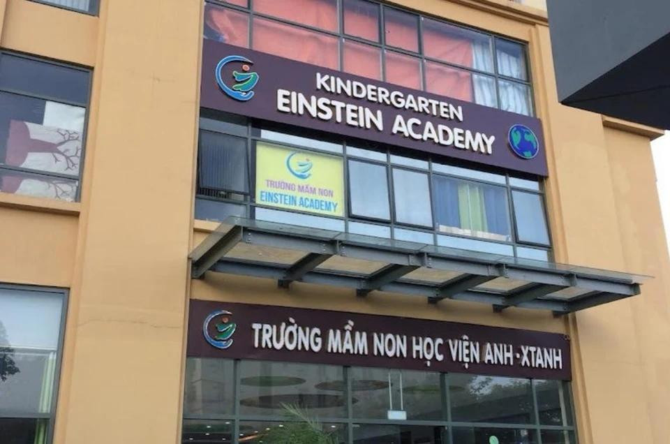 Trường Mầm non Học viện Anh-Xtanh ở quận Hoàng Mai (Hà Nội). Trường Mầm non Học viện Anh-Xtanh ở quận Hoàng Mai (Hà Nội).