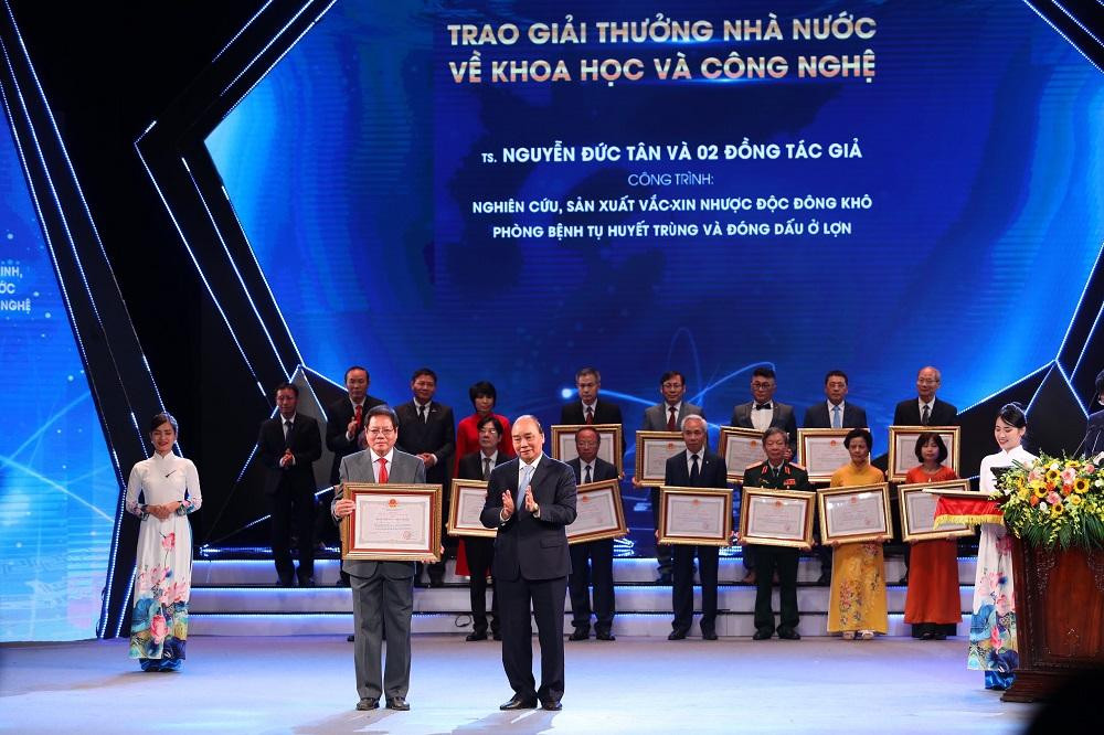 17 công trình được vinh danh Giải thưởng Nhà nước về KHCN đợt 6.