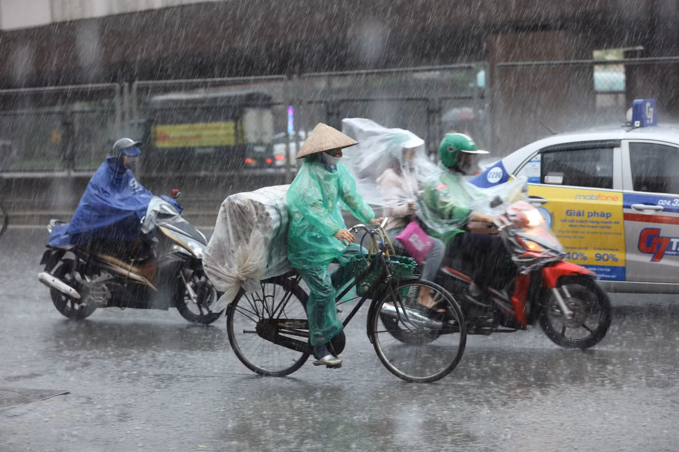 Hà Nội có mưa rải rác trong những ngày tới.