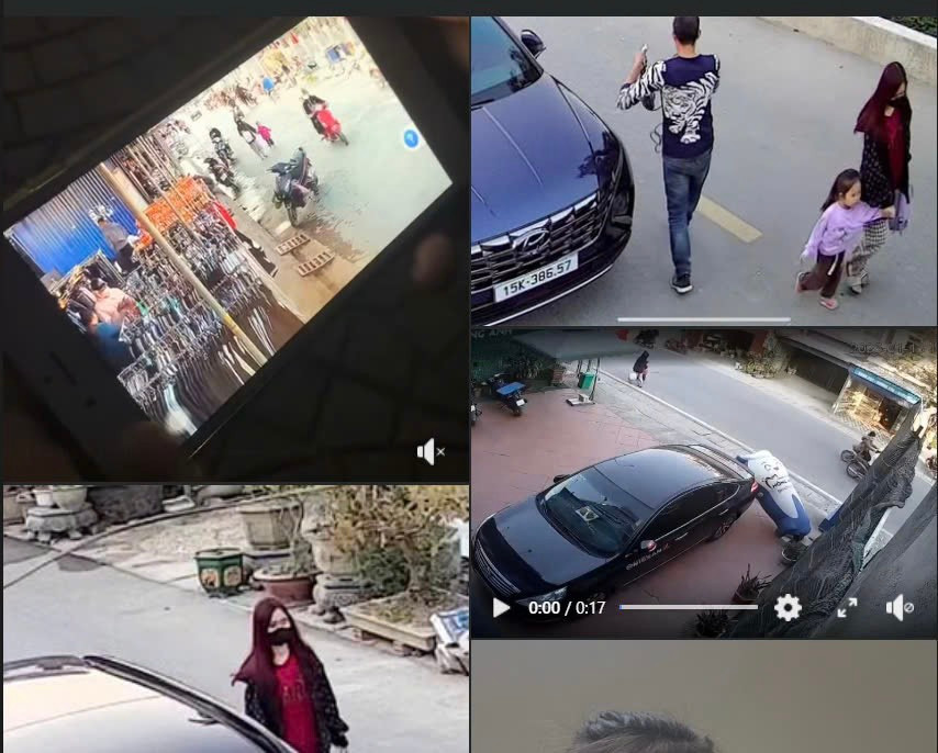 May mắn, bé T.M đã được tìm thấy.