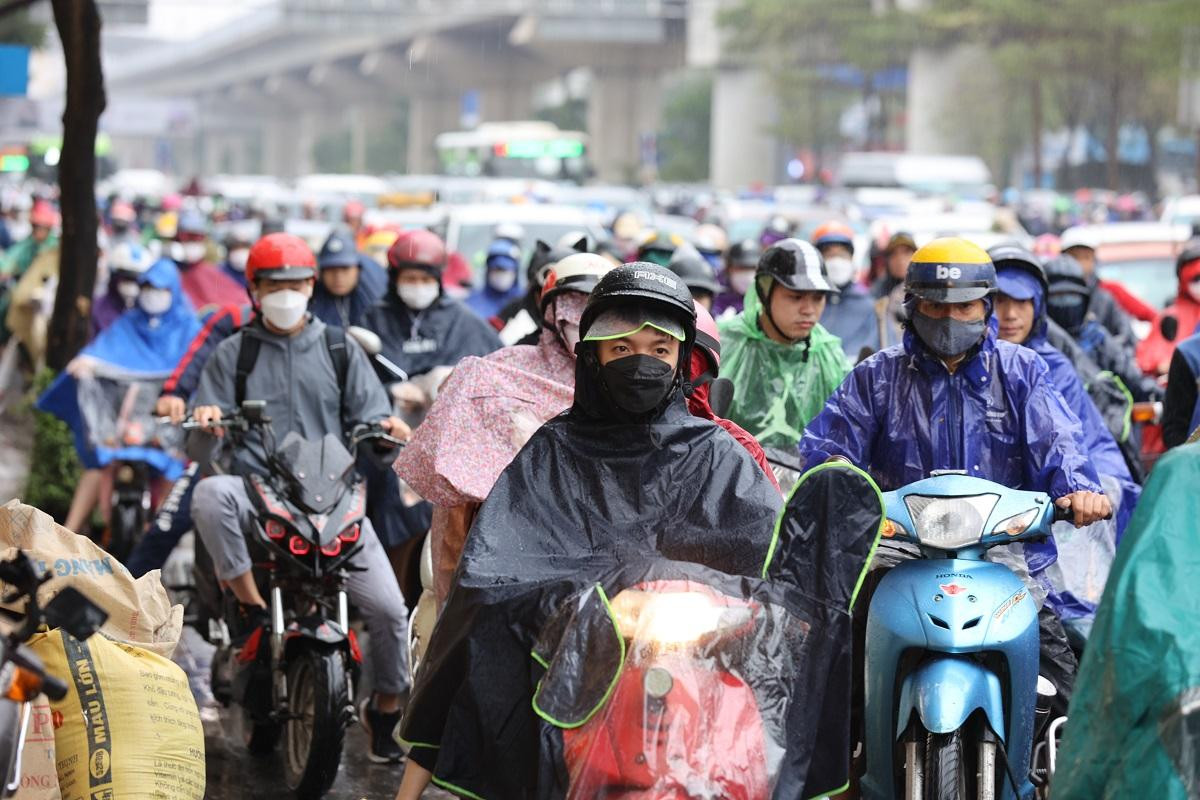 Miền Bắc dự báo đón mưa dông liên tiếp.