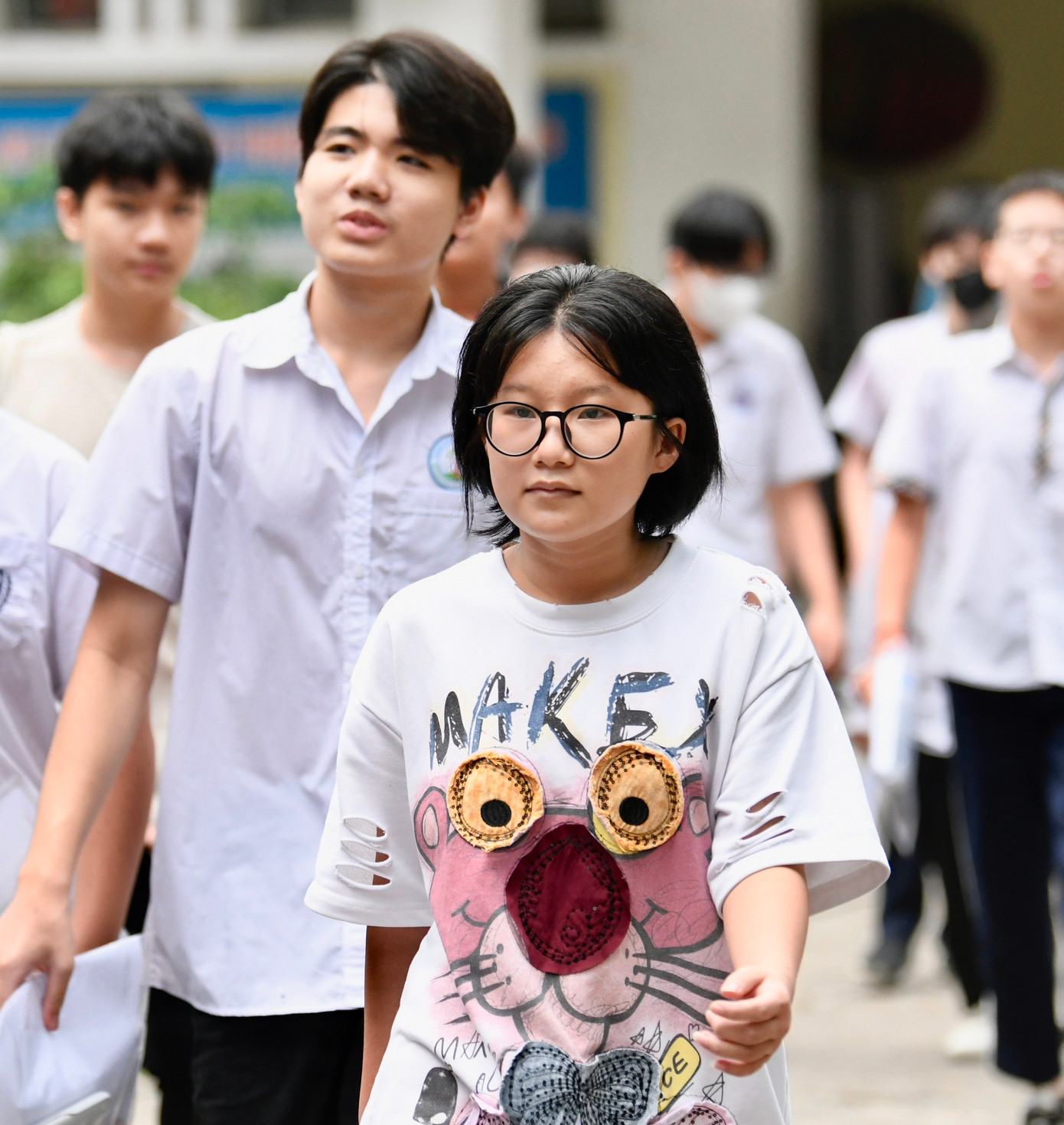 Hà Nội hiện có 119 trường THPT công lập và hơn 100 trường ngoài công lập. (ảnh: Như Ý) Hà Nội hiện có 119 trường THPT công lập và hơn 100 trường ngoài công lập. (ảnh: Như Ý)