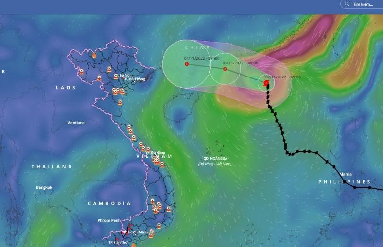 Bão số 7 dự báo suy yếu thành áp thấp nhiệt đới, sau đó suy yếu thành vùng áp thấp và đi vào đất liền Trung Quốc. Bão số 7 dự báo suy yếu thành áp thấp nhiệt đới, sau đó suy yếu thành vùng áp thấp và đi vào đất liền Trung Quốc.