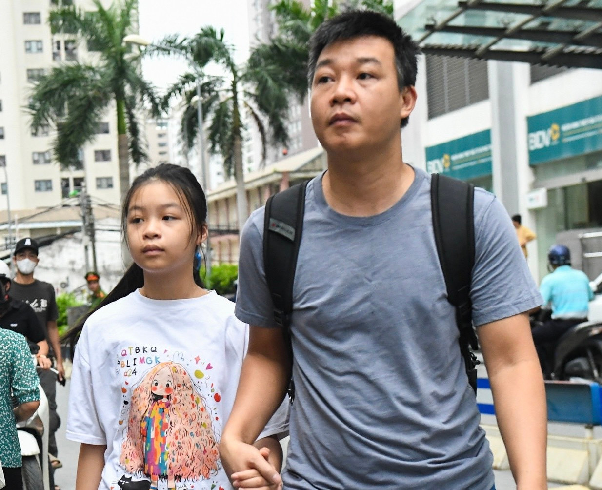 Học sinh dự đợt kiểm tra đánh giá năng lực để vào trường năm nay.