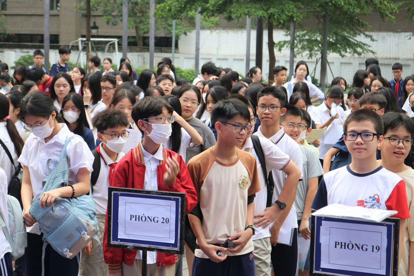 Hơn 2.000 học sinh các trường THCS chất lượng cao tại Hà Nội đã tham dự cuộc thi để trải nghiệm và giao lưu, học hỏi lẫn nhau.