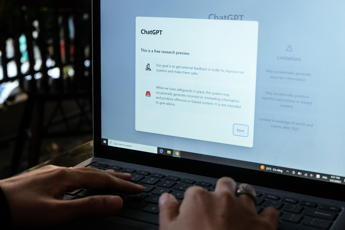 ChatGPT được nhận định sẽ tiếp tục phát triển và hoàn thiện, có tác động đến nhiều nhóm ngành nghề trong tương lai. ChatGPT được nhận định sẽ tiếp tục phát triển và hoàn thiện, có tác động đến nhiều nhóm ngành nghề trong tương lai.