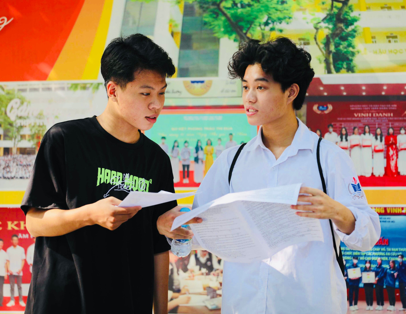 Thí sinh có trách nhiệm bảo mật thông tin tài khoản, mật khẩu được cấp để đăng nhập vào hệ thống.