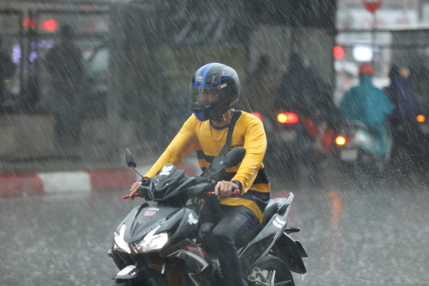 Miền Bắc đón mưa lớn từ chiều tối nay. Ảnh minh hoạ: Như Ý.