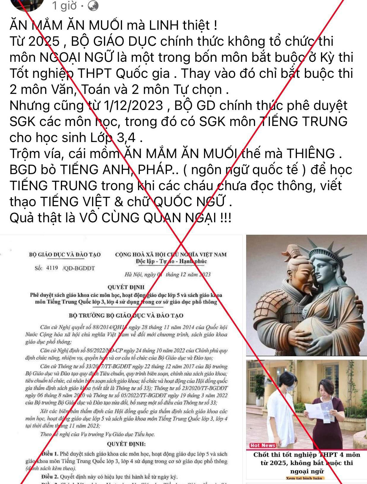 Bộ GD&amp;ĐT đã đề nghị các cơ quan chức năng điều tra, xử lý những hành vi sai phạm.