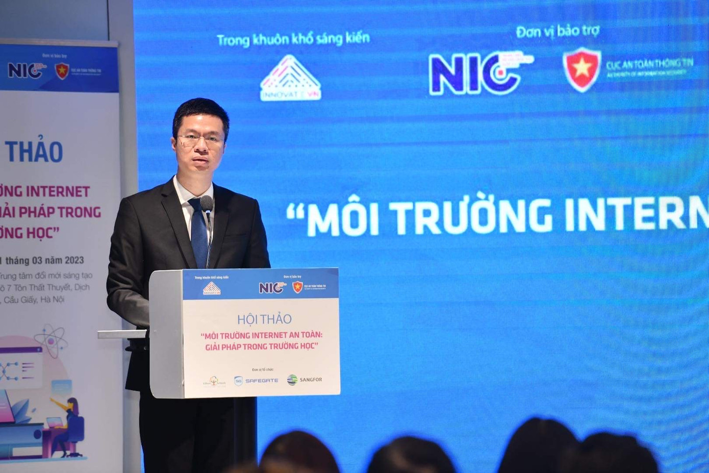 Phó Cục trưởng An toàn thông tin, Bộ Thông tin và Truyền thông Trần Đăng Khoa.